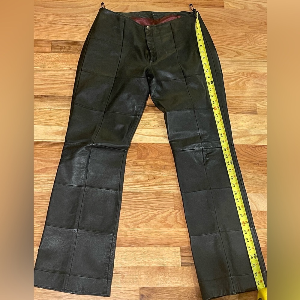 Vintage Leather Pants- Venus Williams Exclusively for Wilsons Leather- Size 8